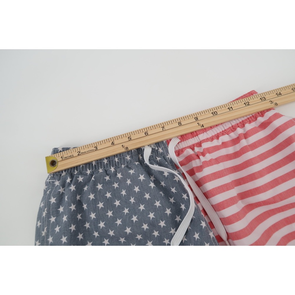Chubbies Swim Trunks Small Red White Blue Lined 5.5" American Flag Patriotic - Picture 5 of 9